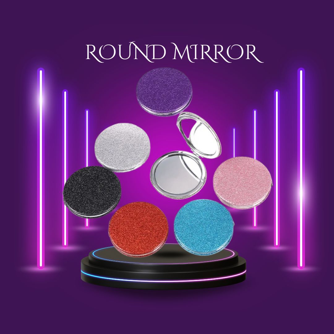 Round Double Sided Mirror