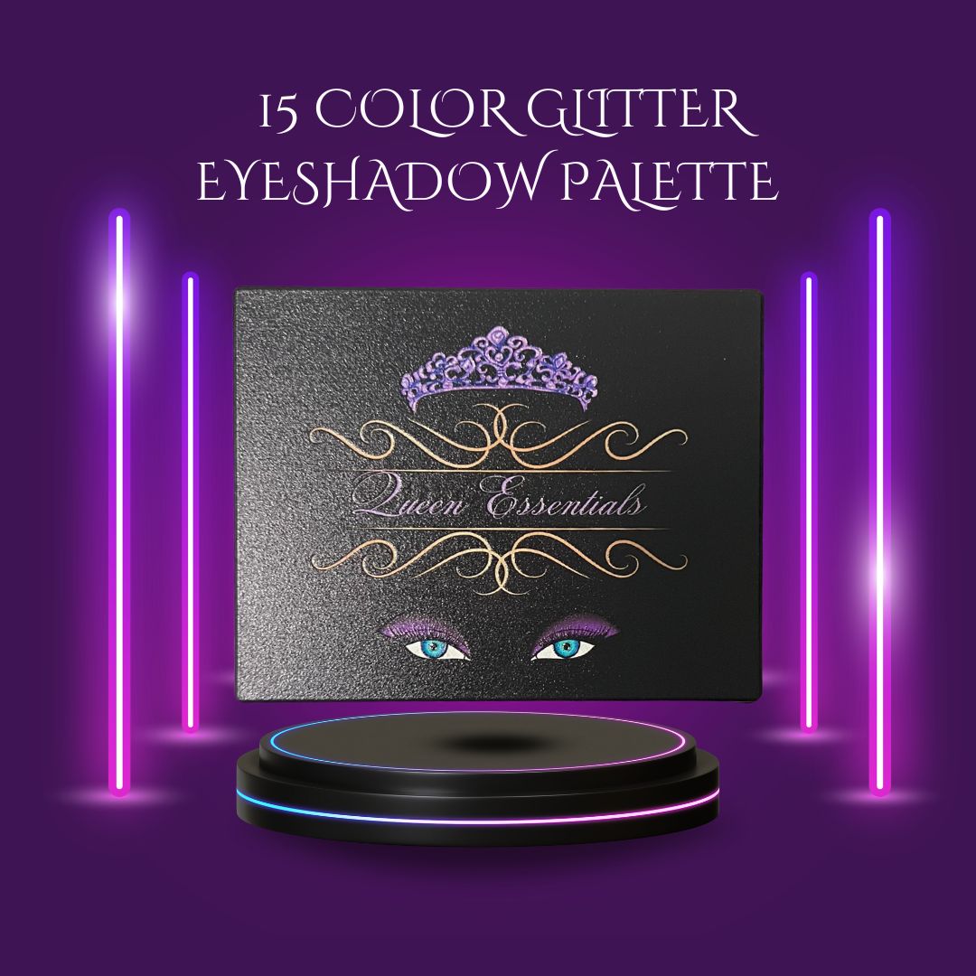 15pc Glitter Eyeshadow Palette