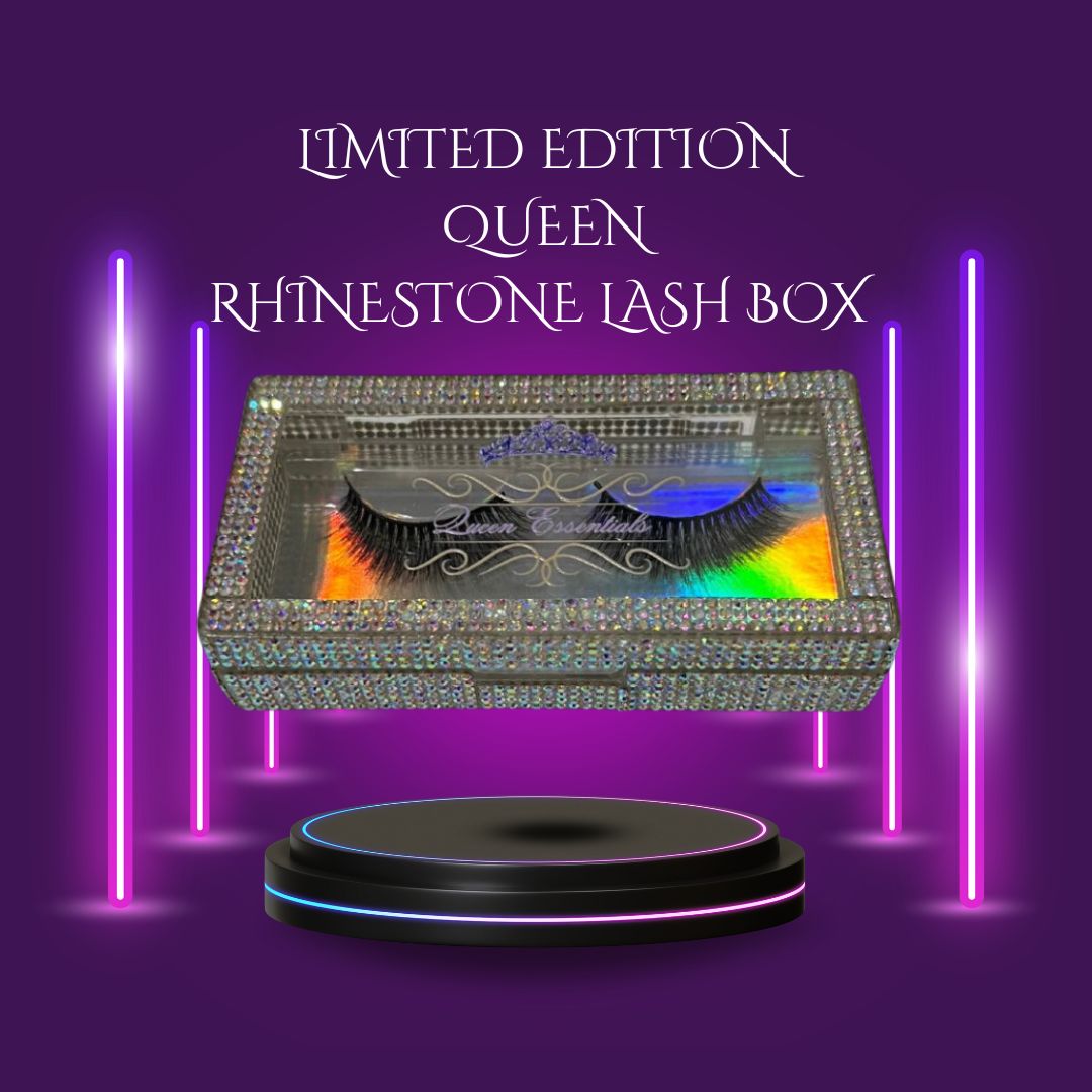 Rhinestone Lash Box
