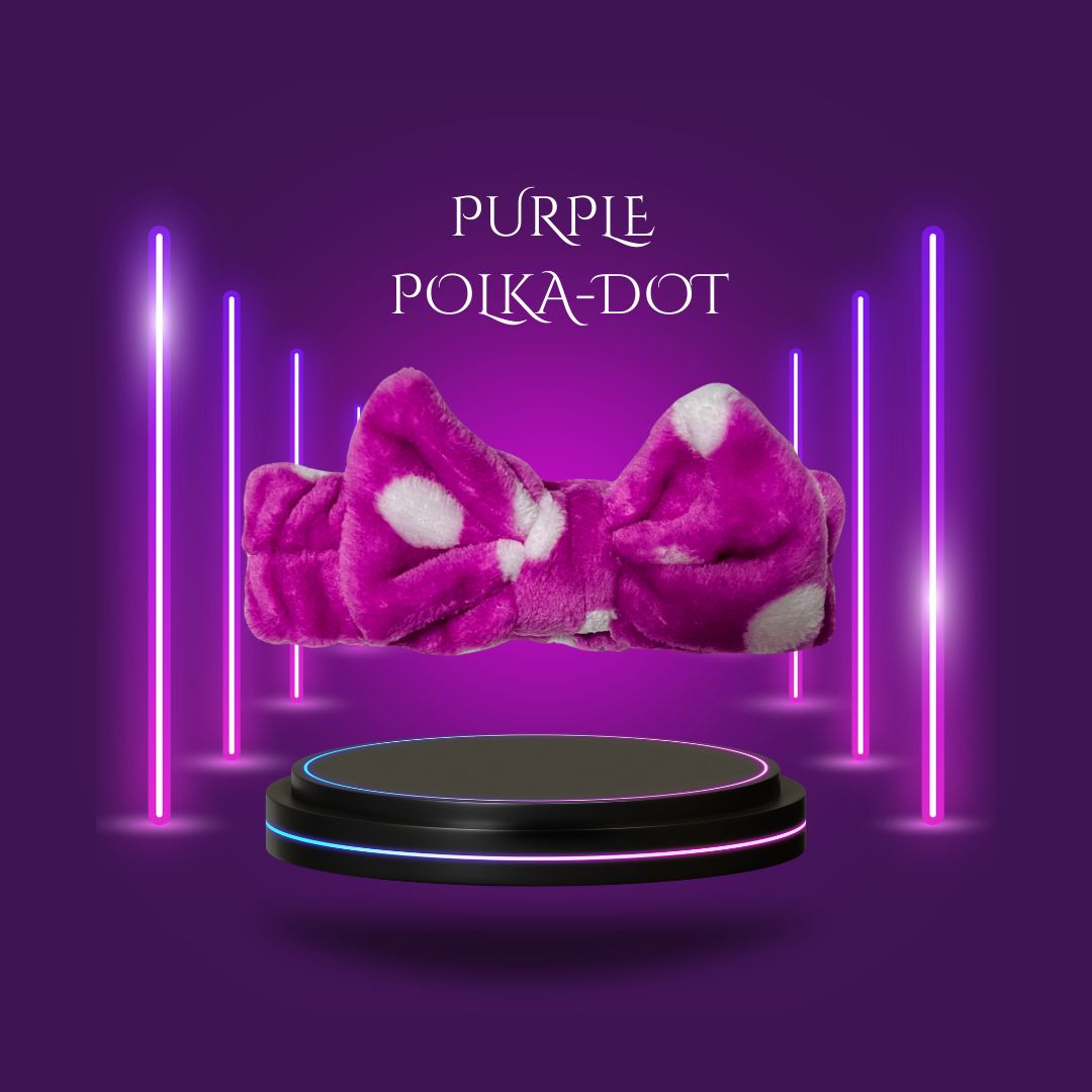 Plush Bowknot Headband